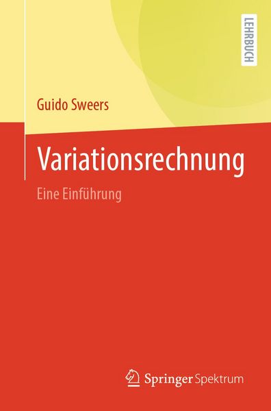 Produktbild: Variationsrechnung