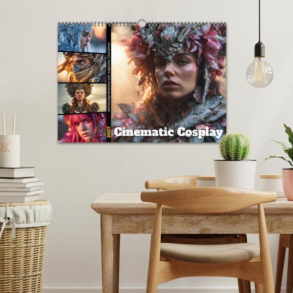 Produktbild: Cinematic Cosplay (Wandkalender 2027 DIN A3 quer), CALVENDO Monatskalender