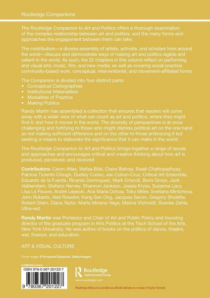 Produktbild: The Routledge Companion to Art and Politics