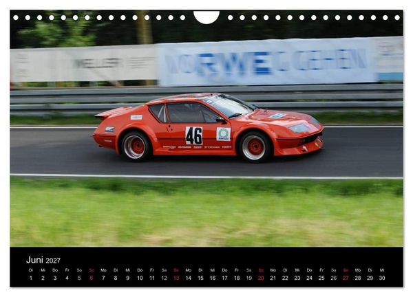 Produktbild: Bergrennen Osnabr&uuml;ck &ndash; Boliden am Berg (Wandkalender 2027 DIN A4 quer), CALVENDO Monatskalender