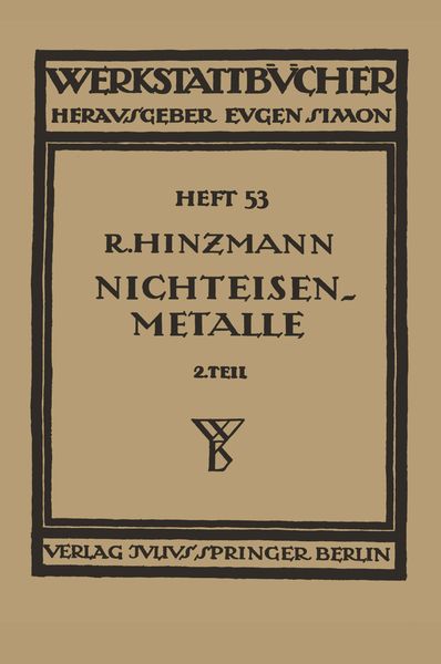 Produktbild: Nichteisenmetalle
