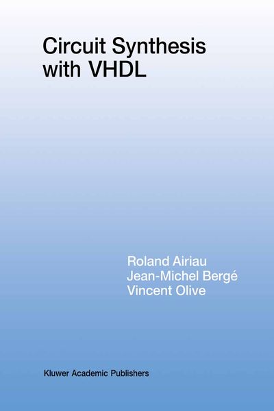 Produktbild: Circuit Synthesis with VHDL