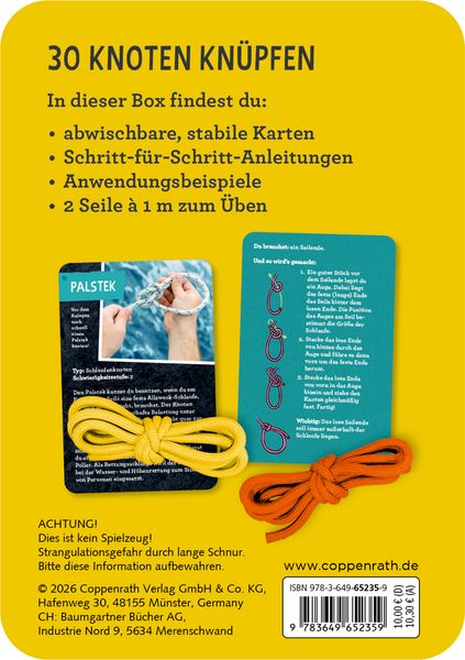 Produktbild: 30 Knoten mit Seilen zum &Uuml;ben