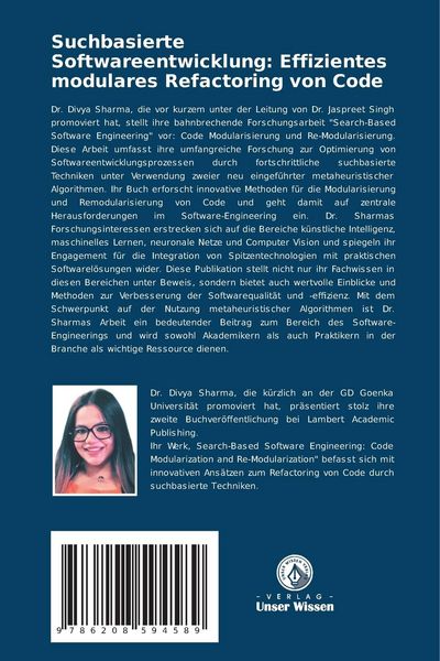 Produktbild: Suchbasierte Softwareentwicklung: Effizientes modulares Refactoring von Code