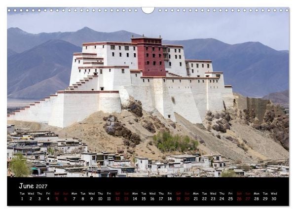 Produktbild: Tibet Land of Legends (Wall Calendar 2027 DIN A3 landscape), CALVENDO 12 Month Wall Calendar