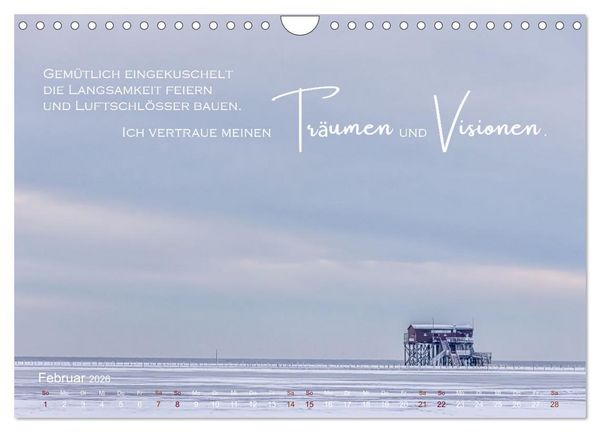 Produktbild: Vertraue! (Wandkalender 2026 DIN A4 quer), CALVENDO Monatskalender