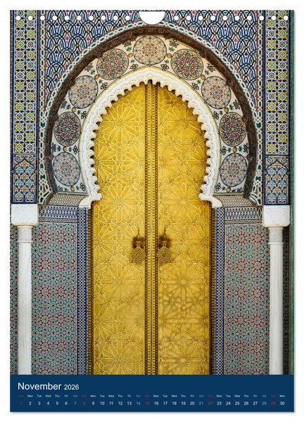 Produktbild: Oriental Doors (Wall Calendar 2026 DIN A4 portrait), CALVENDO 12 Month Wall Calendar
