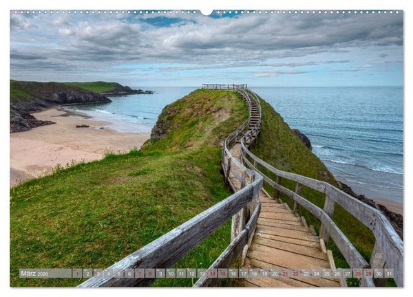 Produktbild: Schottlands NC 500, der Roadtrip durch die wilden Highlands. (hochwertiger Premium Wandkalender 2026 DIN A2 quer), Kunstdruck in Hochglanz