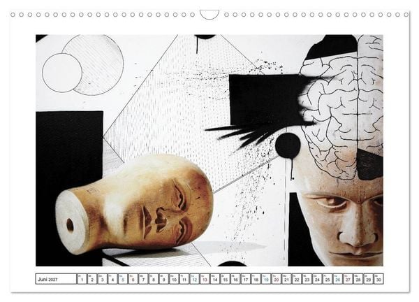 Produktbild: Graffiti trifft auf Fotografie (Wandkalender 2027 DIN A3 quer), CALVENDO Monatskalender