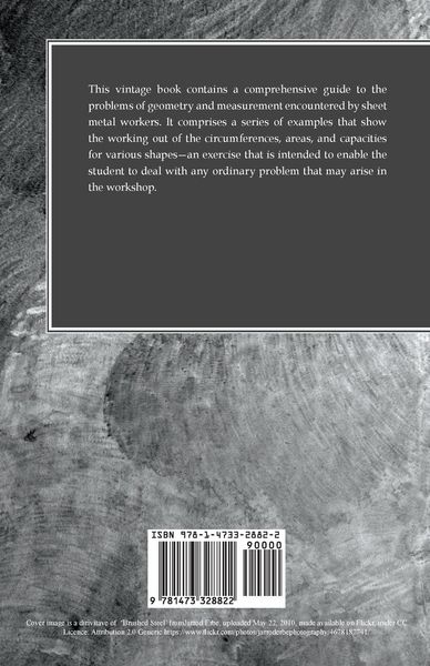 Produktbild: Mensuration for Sheet Metal Workers - As Applied in Working Ordinary Problems in Shop Practice
