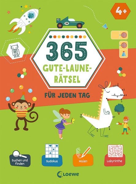Produktbild: 365 Gute-Laune-R&auml;tsel f&uuml;r jeden Tag