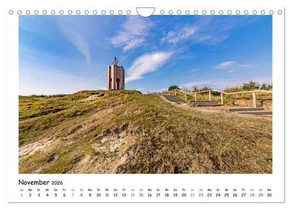 Produktbild: Norderney. Meine ostfriesische Insel (Wandkalender 2026 DIN A4 quer), CALVENDO Monatskalender