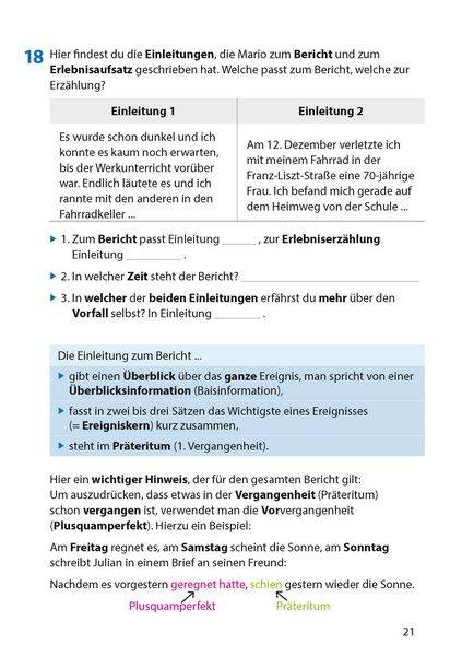Produktbild: Aufsatz. Bericht