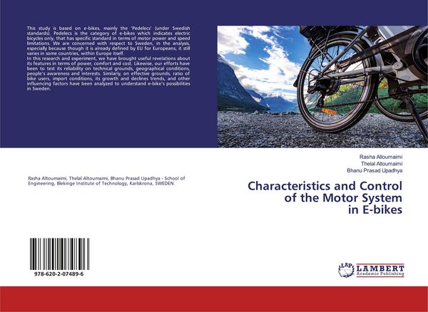 Produktbild: Characteristics and Control of the Motor System in E-bikes