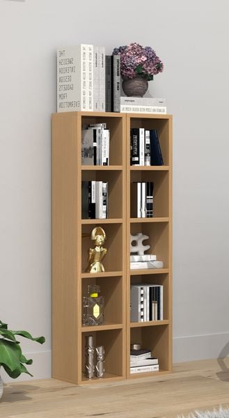 Produktbild: Holz CD DVD Stand Aufbewahrung Deko Regal Megosa S