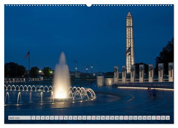 Produktbild: Washington D.C. (Wandkalender 2026 DIN A2 quer), CALVENDO Monatskalender
