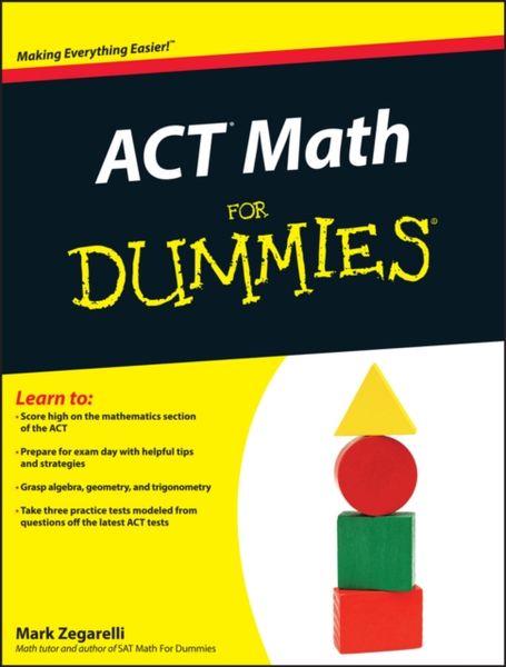 Produktbild: Zegarelli, M: ACT Math For Dummies