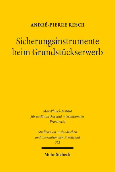 Produktbild: Sicherungsinstrumente beim Grundst&uuml;ckserwerb