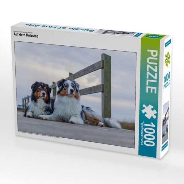 Produktbild: CALVENDO Puzzle Auf dem Holzsteg 1000 Teile Lege-Gr&ouml;&szlig;e 640 x 480 cm Foto-Puzzle Bild von Annett Mirsberger