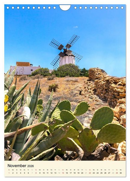 Produktbild: FUERTEVENTURA Bezaubernde Kanareninsel (Wandkalender 2026 DIN A4 hoch), CALVENDO Monatskalender