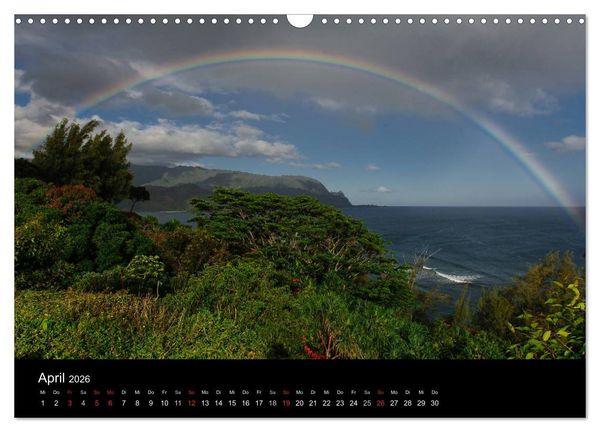 Produktbild: Hawaii - Kauai (Wandkalender 2026 DIN A3 quer), CALVENDO Monatskalender