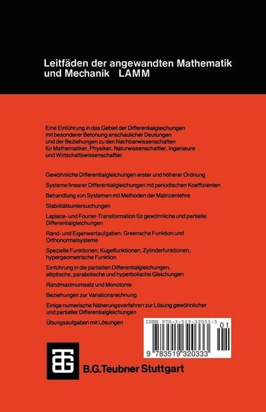 Produktbild: Differentialgleichungen