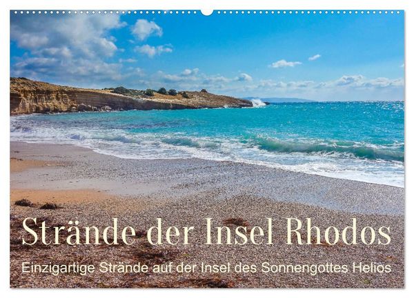 Produktbild: Str&auml;nde der Insel Rhodos (Wandkalender 2027 DIN A2 quer), CALVENDO Monatskalender