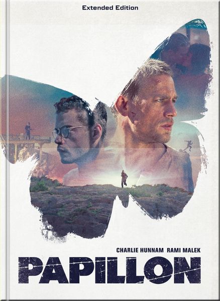 Produktbild: PAPILLON - Extended Limited Mediabook-Edition Cover D (limitiert auf 444 St&uuml;ck, durchnummeriert (+ DVD) (+ 24-seitiges Booklet)