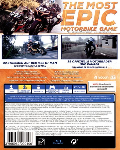 Produktbild: TT - Isle of Man 3 [PS4] USK/PEGI