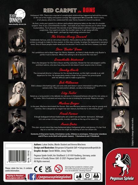 Produktbild: Deadly Dinner Red Carpet in Ruins (English Edition)