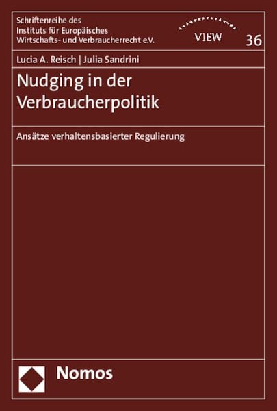 Produktbild: Nudging in der Verbraucherpolitik