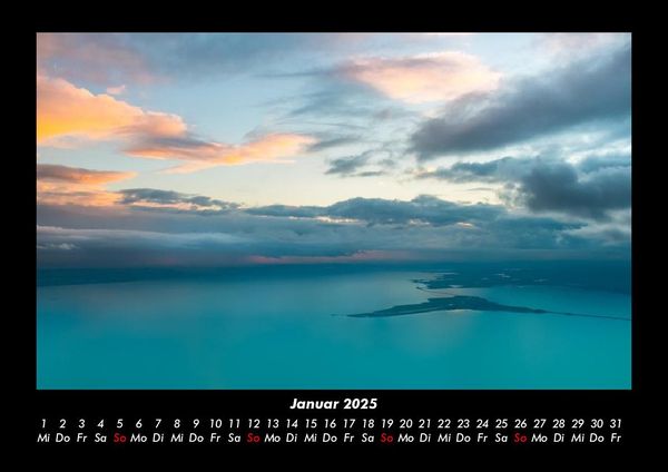 Produktbild: Die Seen der Erde 2025 Fotokalender DIN A3