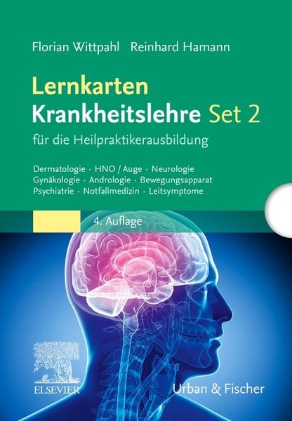 Lernkarten Krankheitslehre Set 2 für die Heilpraktikerausbildung