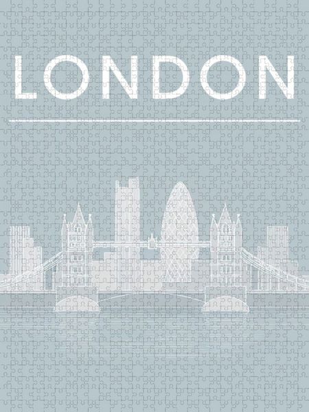 Produktbild: CALVENDO Puzzle London | 1000 Teile Lege-Gr&ouml;&szlig;e 64x48cm Foto-Puzzle f&uuml;r gl&uuml;ckliche Stunden