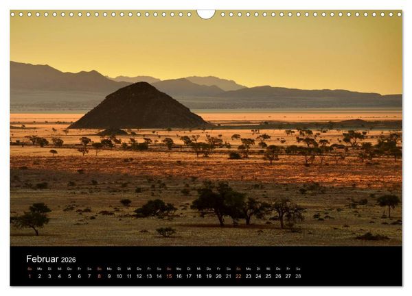 Produktbild: Namibia: Ein Traum von sanftem Licht und unendlicher Weite (Wandkalender 2026 DIN A3 quer), CALVENDO Monatskalender