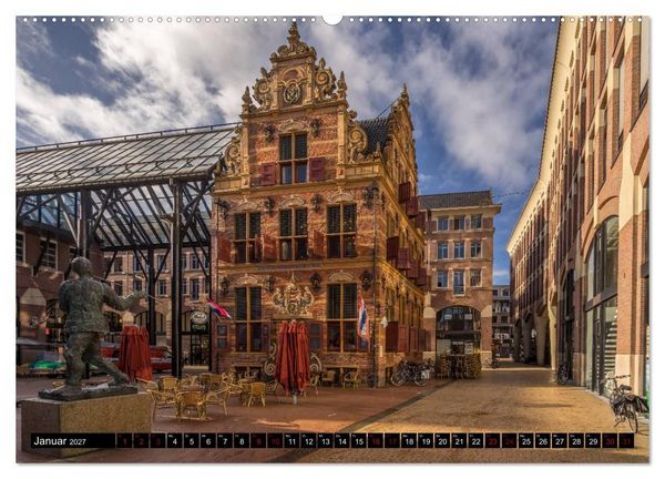 Produktbild: Provinz Groningen (hochwertiger Premium Wandkalender 2027 DIN A2 quer), Kunstdruck in Hochglanz