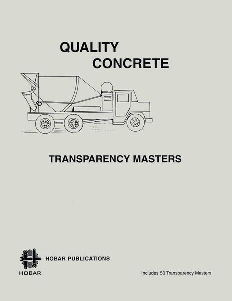 Produktbild: Quality Concrete - A Hobar Transparency Master Set