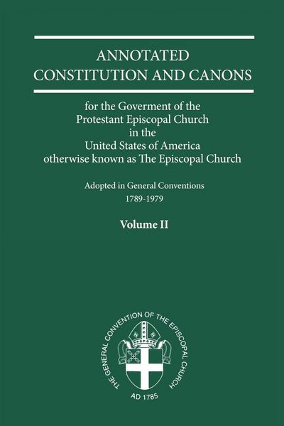 Produktbild: Annotated Constitutions and Canons Volume 2