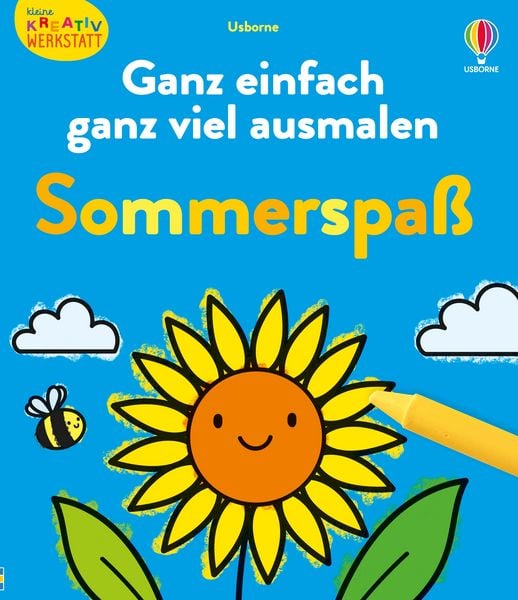 Produktbild: Kleine Kreativ-Werkstatt &ndash; Ganz einfach ganz viel ausmalen: Sommerspa&szlig;