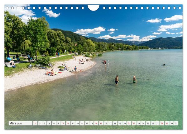 Produktbild: Bayerns sch&ouml;nste Seen (Wandkalender 2026 DIN A4 quer), CALVENDO Monatskalender