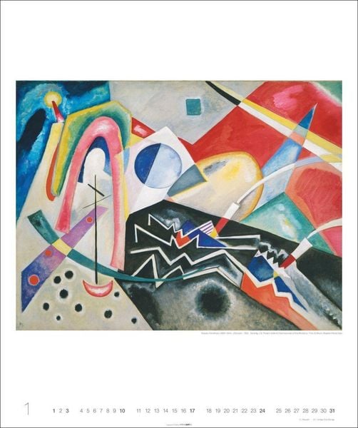 Produktbild: Wassily Kandinsky Edition Kalender 2027