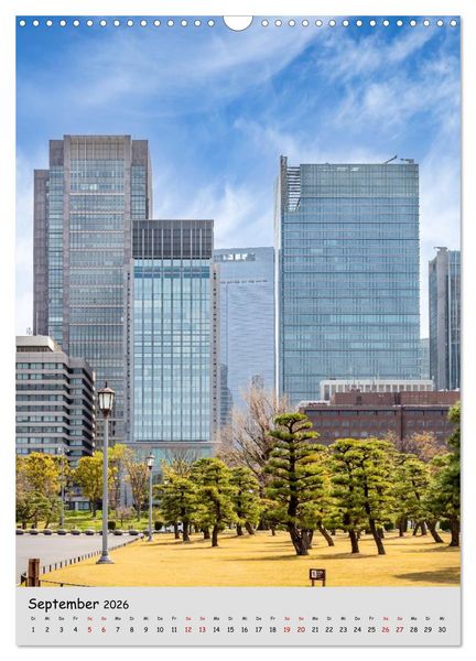 Produktbild: Tokio - Facetten einer Weltstadt (Wandkalender 2026 DIN A3 hoch), CALVENDO Monatskalender