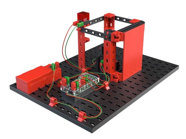 Produktbild: Fischertechnik 559883 - PROFI E-Tronic, 16 Modelle, Konstruktionsbaukasten