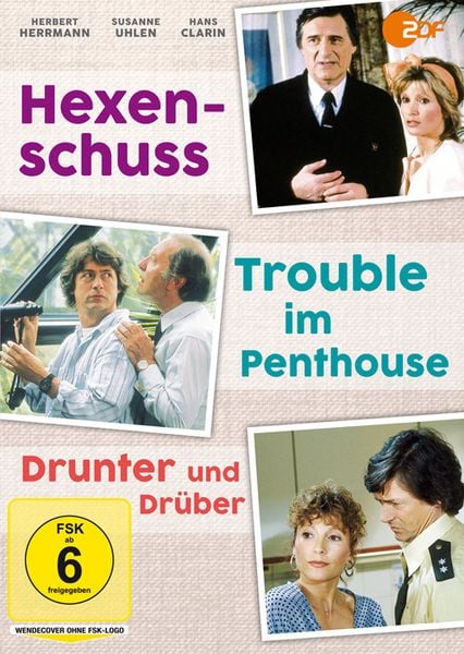Produktbild: Hexenschu&szlig;/Trouble im Penthouse/Drunter und Dr&uuml;ber - 3 Klassiker von John Graham