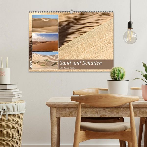 Produktbild: Sand und Schatten (Wandkalender 2026 DIN A3 quer), CALVENDO Monatskalender