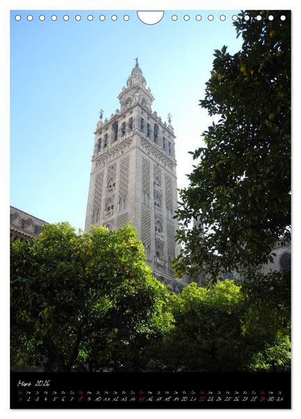 Produktbild: Sevilla (Wandkalender 2026 DIN A4 hoch), CALVENDO Monatskalender