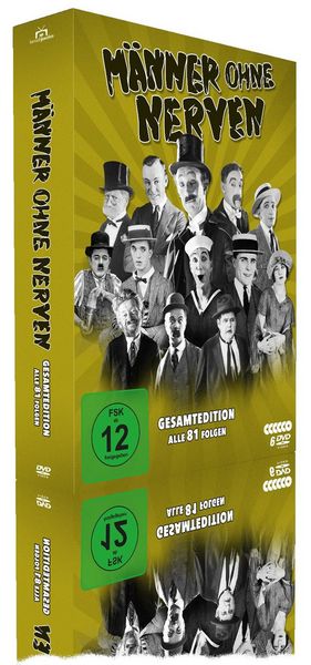 Produktbild: M&auml;nner ohne Nerven - Gesamtedition: Alle 81 Folgen (9 Staffeln) [6 DVDs]