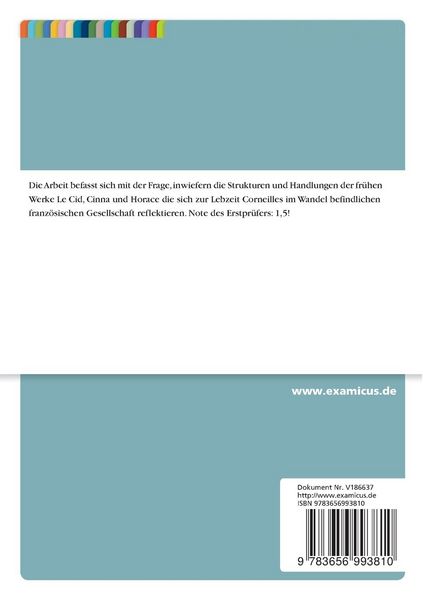 Produktbild: Politischer und Kultureller Wandel im fr&uuml;hen Theater Corneilles
