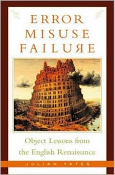 Produktbild: Yates, J: Error, Misuse, Failure