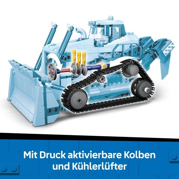 Produktbild: LEGO City Gelber Bulldozer, Spielset f&uuml;r Kinder ab 8 Jahren 60466